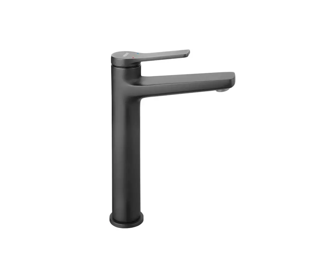 Смеситель для полотенец высокий, черный STRATOS BSC2LBL — фото 1