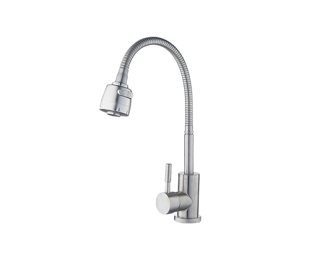 Кухонный смеситель с гибкой головкой KETTLER-59870 KT3047S-9