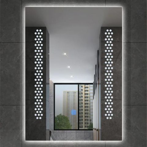 Зеркало для ванной с подсветкой LED-013 70*50 — фото 2