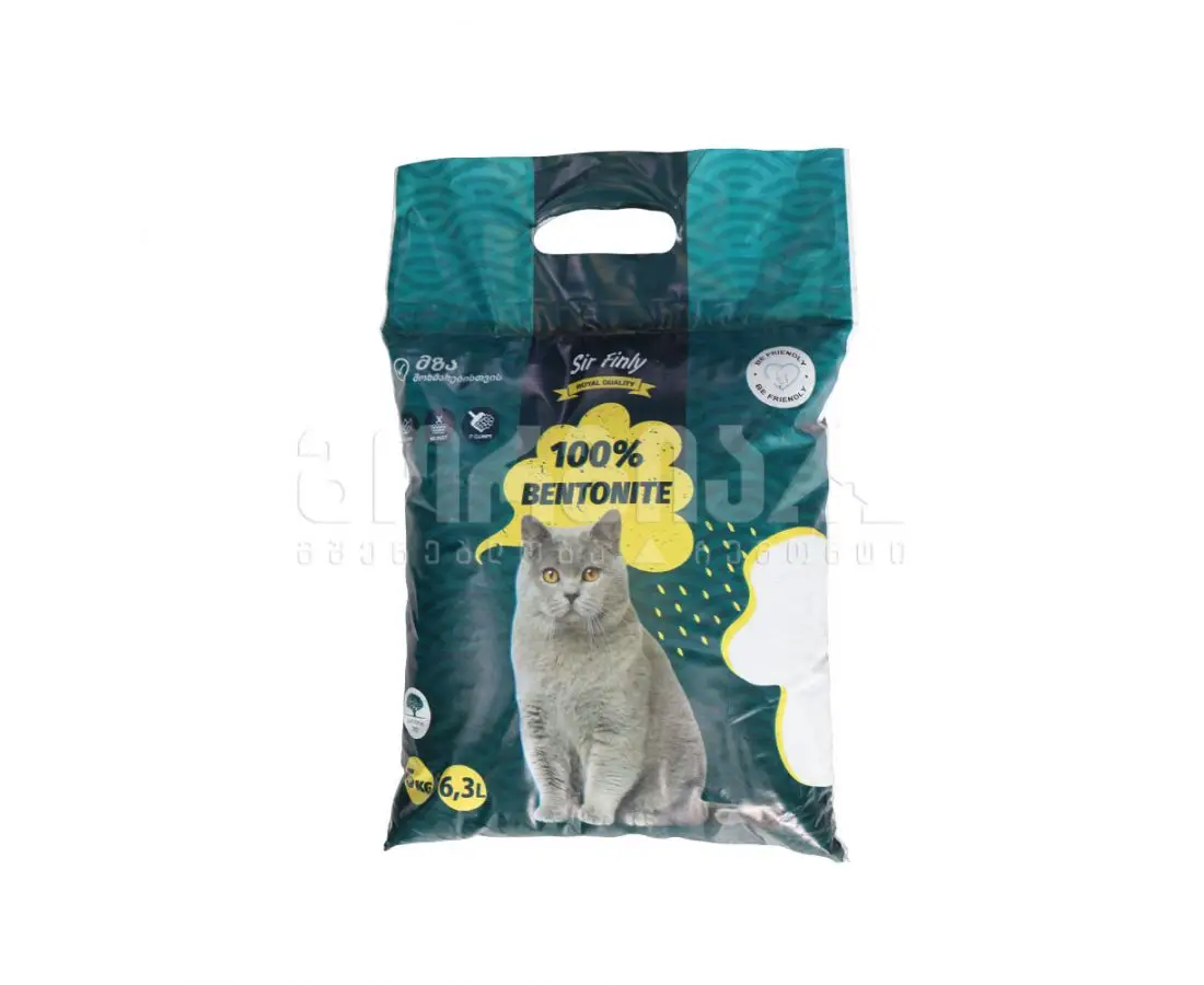 Наполнитель для кошачьего туалета "Бентонит" Сэр Финли