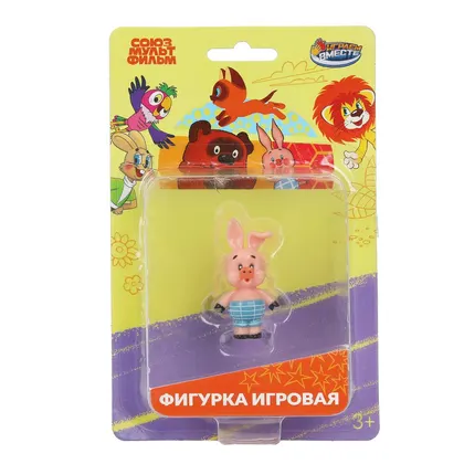 Фигурка Пятачок «Союзмультфильм» Играем вместе, розовая