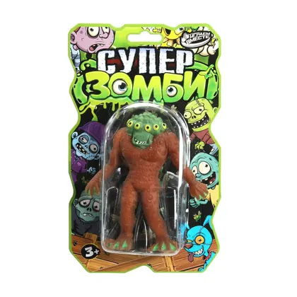 Игрушка-тянучка «Монстр многоглазик», Играем вместе