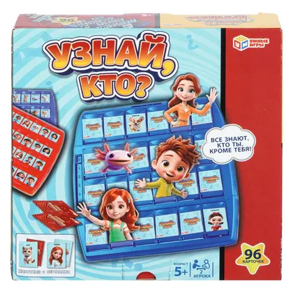 Настольная игра «Узнай, кто?», Умные игры