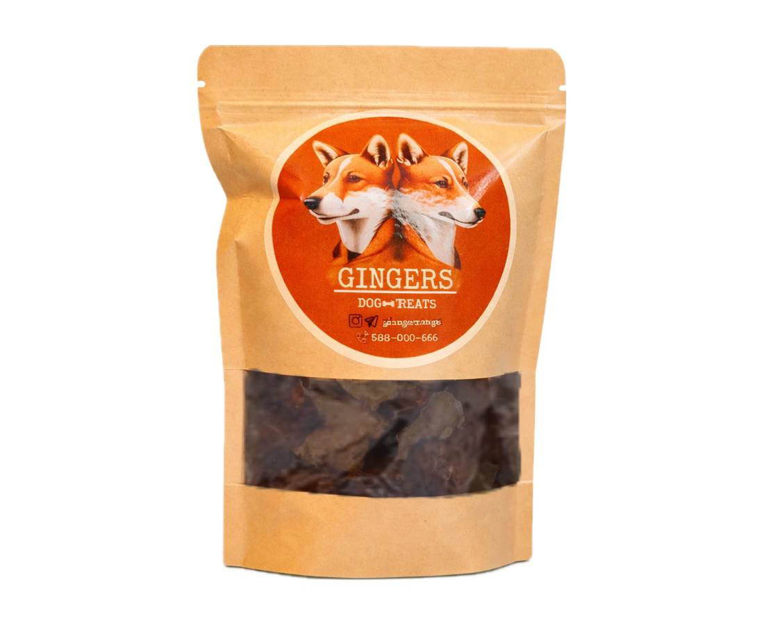 Gingers Лакомство для собак Говяжья печень (100g) — фото 1