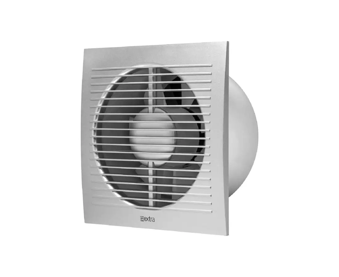 Вытяжка для ванной комнаты серебристая EE150S