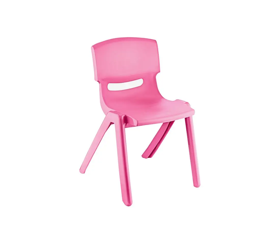 Стул пластиковый детский большой SIRIN розовый