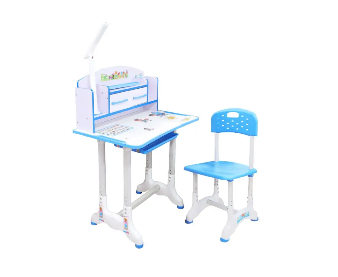 Детский стол и стул К03 (синий) синий — фото 1