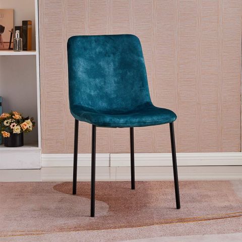 Стул для гостиной XS-2745 (UF915-14) синий — фото 2