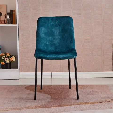 Стул для гостиной XS-2745 (UF915-14) синий — фото 3