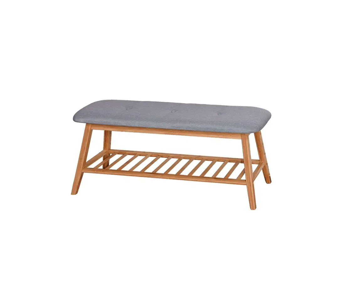 Скамья - SJ218007 (серый) 100X30,5X44 CM