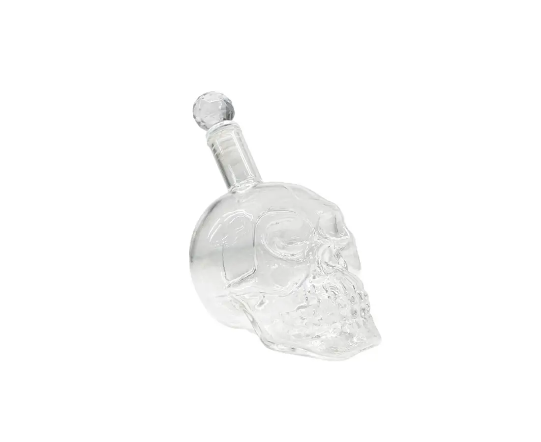 Череп бутылка вина/коньяка/водки 1000мл,