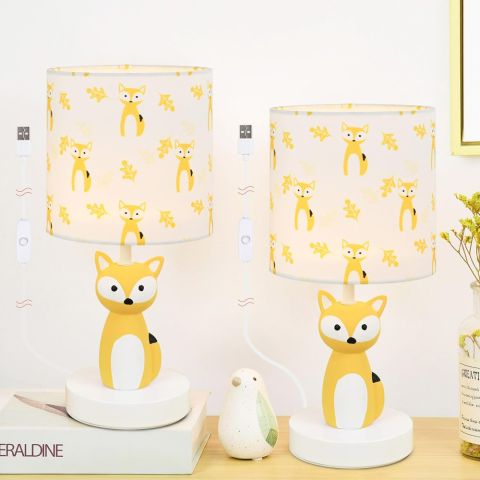 Настольная лампа AT22134 Fox Yellow - Aonelite — фото 2