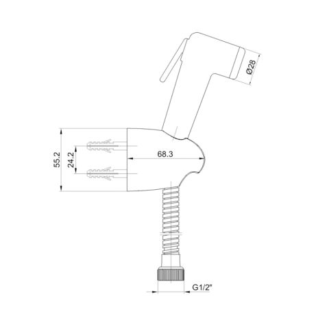 Гигиенический душ 402111032 — фото 2